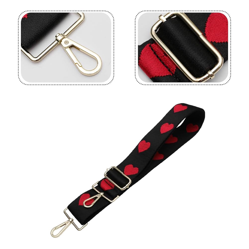 order 　付け替え用　ショルダー紐　3.2cm幅金具　畳縁　肉球・ハート柄 order 付け替え用 ショルダー紐 3.2cm幅金具 畳縁 肉球・ハート